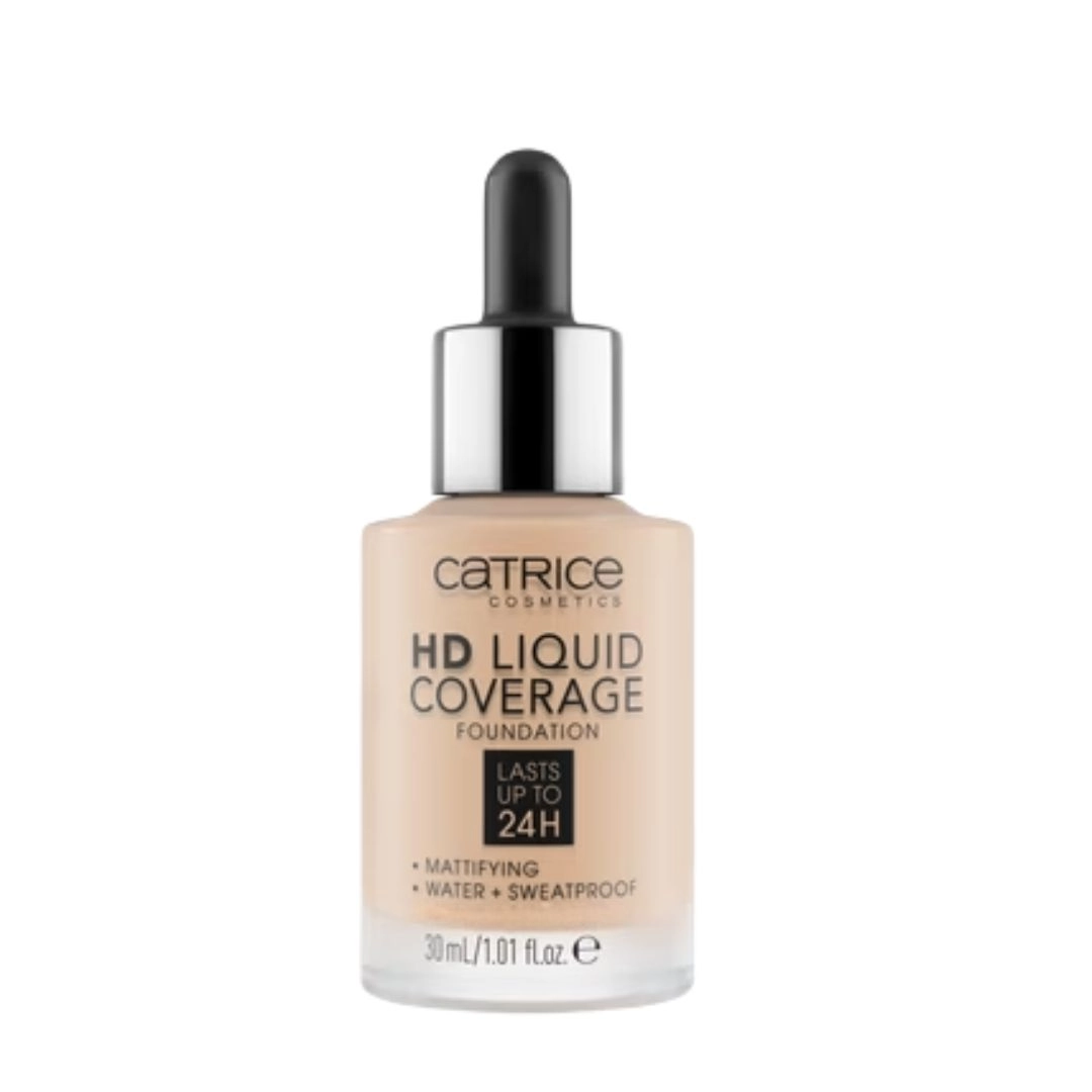 كريم أساس فاونديشن سائل بتغطية HD من كاتريس (مت) - 30 مل 