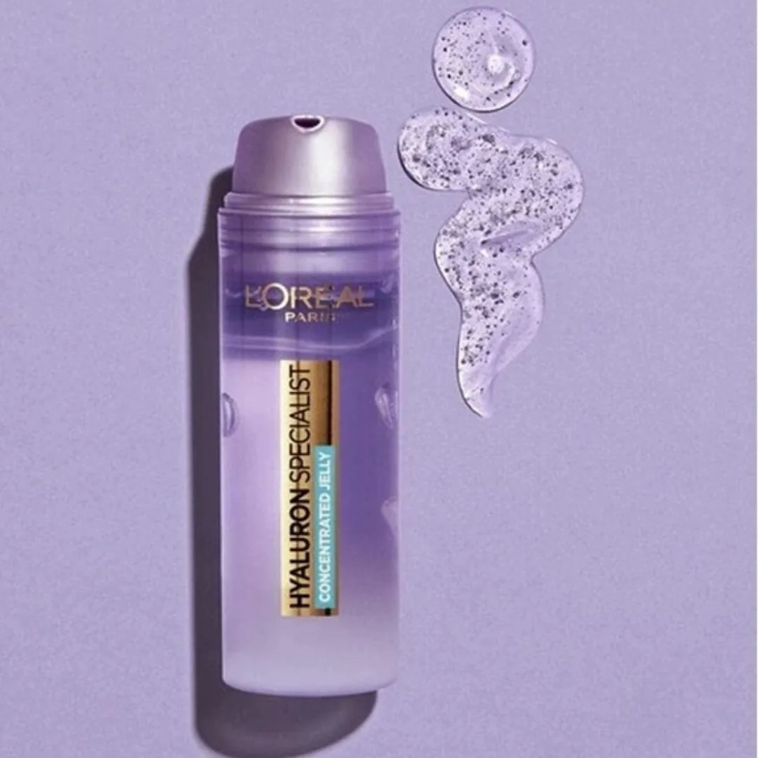 جل مرطب للبشرة بحمض الهيالورونيك من لوريال باريس - 50 مل