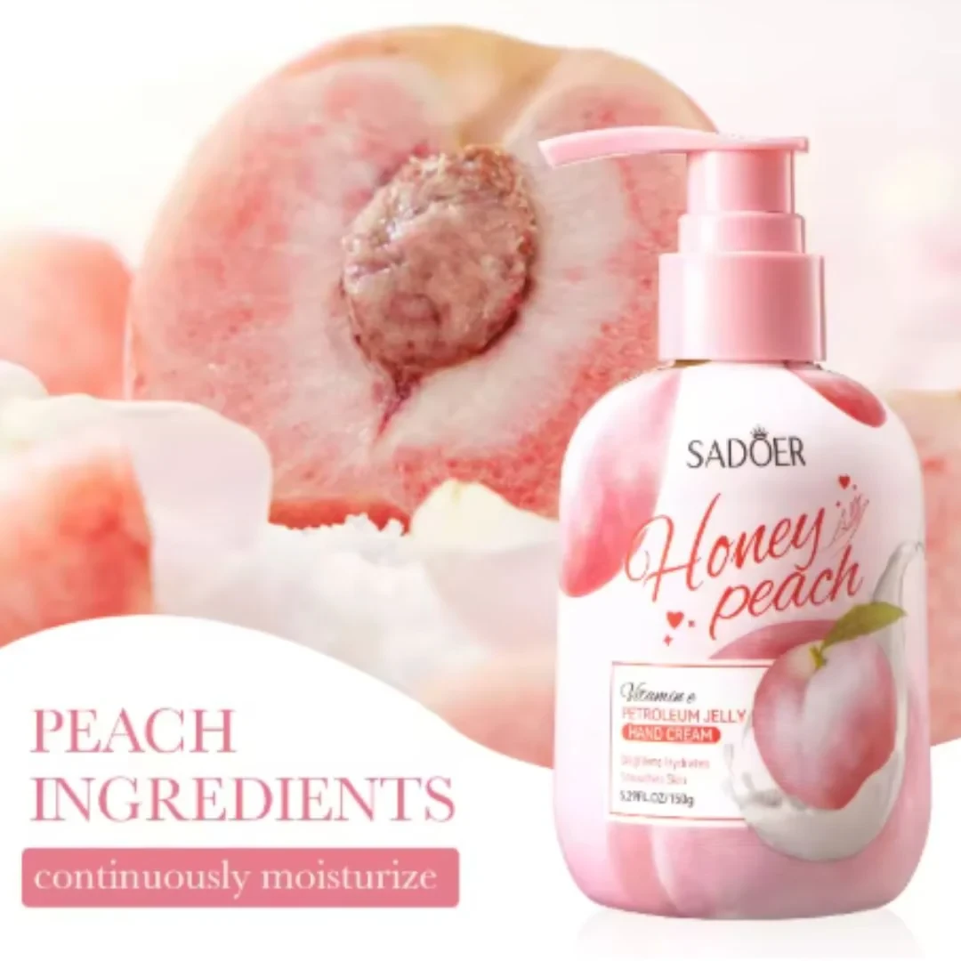 كريم اليدين بالعسل والخوخ من سادور - 150 غ