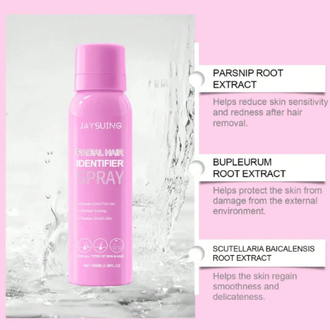 بخاخ كاشف شعر الوجه للإزالة بسهولة 