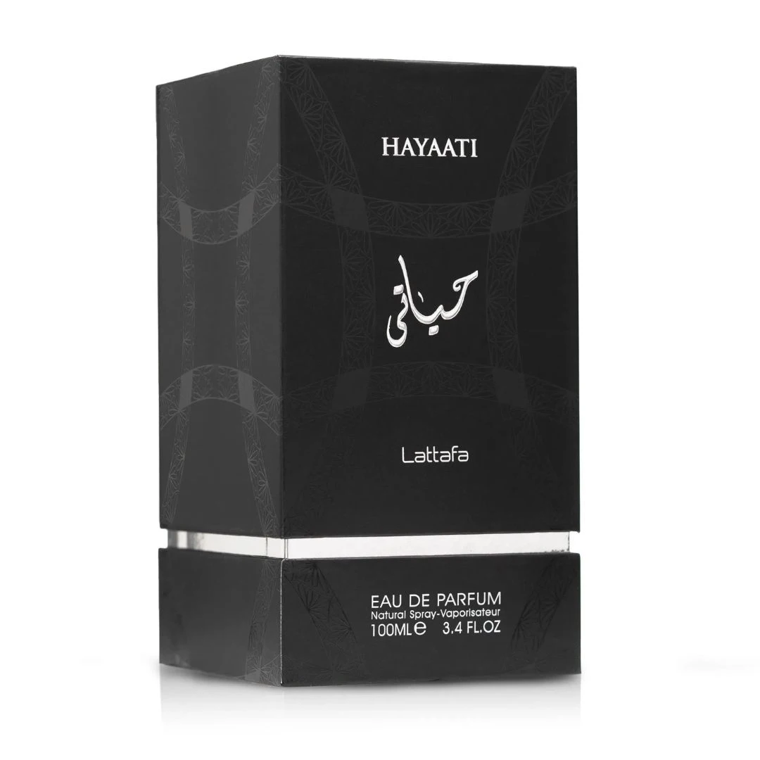 عطر حياتي الأسود 100 مل توازن مثالي بين انتعاش البرغموت ودفء القرفة بصمة رجولية فاخرة تدوم طويلاً.