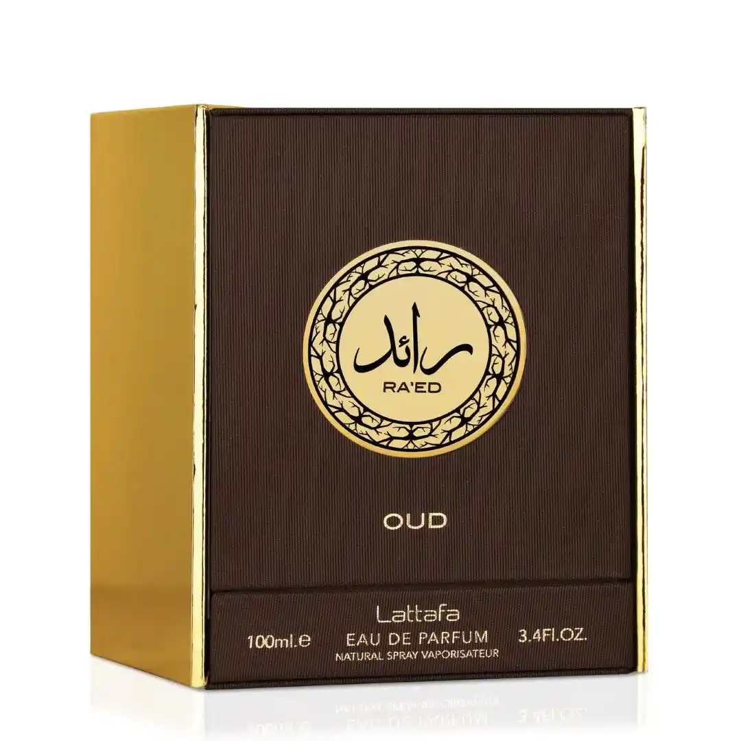 رائد عود من لطافة للرجال 100 مل هيبة الشرق المتمثلة في مزيج جلود فاخرة وعبير العود مع لمسات البخور والزعفران الملكي 