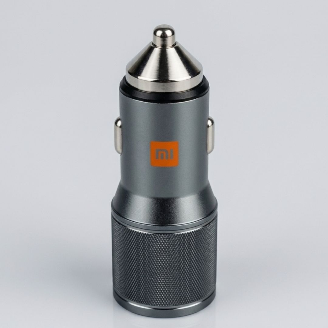 شاحن سيارة شاومي بقوة 67 واط بمنفذ مزدوج 