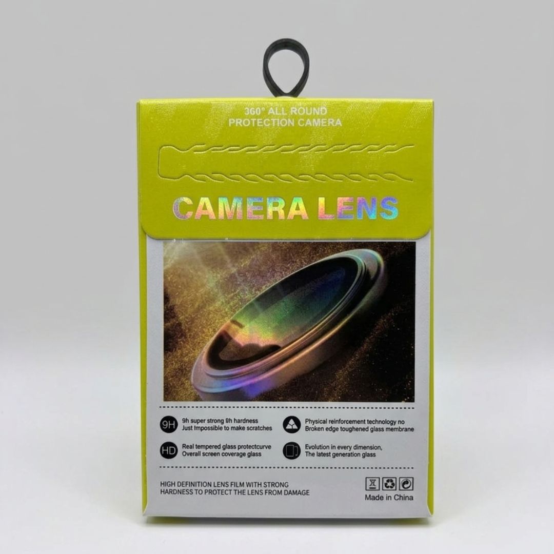 غطاء حماية عدسات الكاميرا الزجاجي تغطية كاملة 360 درجة 