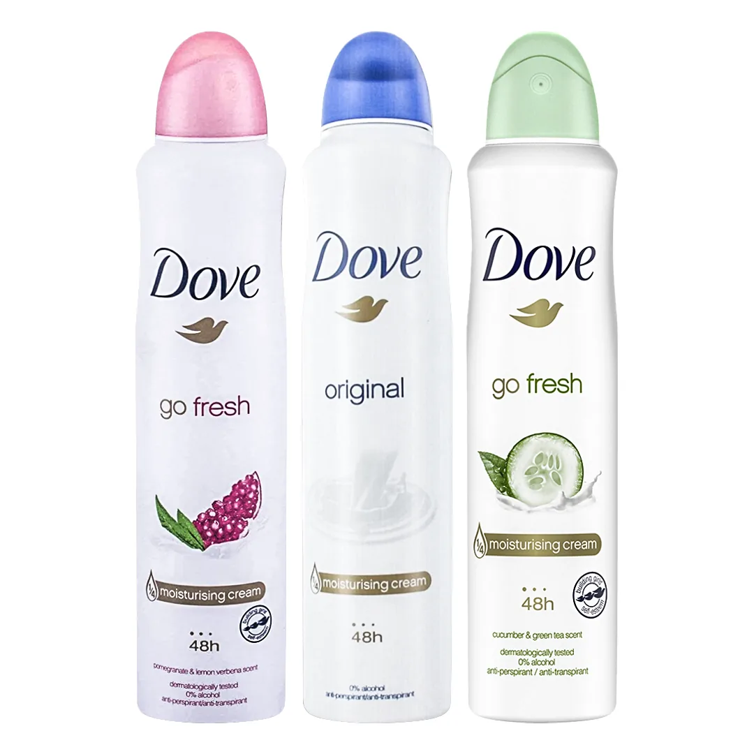 مزيل عرق دوف للنساء ترطيب وحماية 48 ساعة - 250 مل