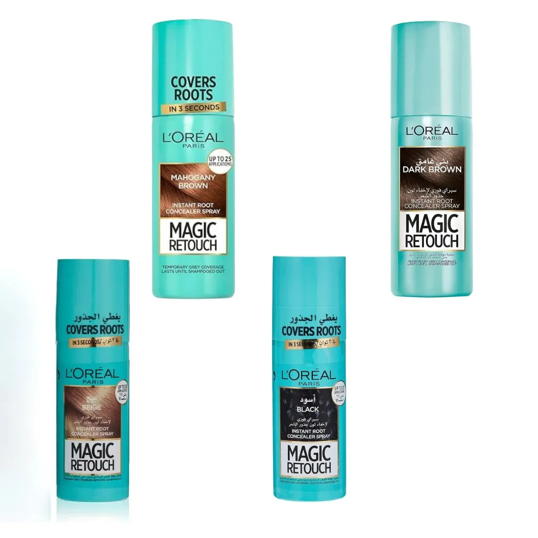 بخاخ لوريال الفوري لإخفاء لون جذور الشعر - 75 مل