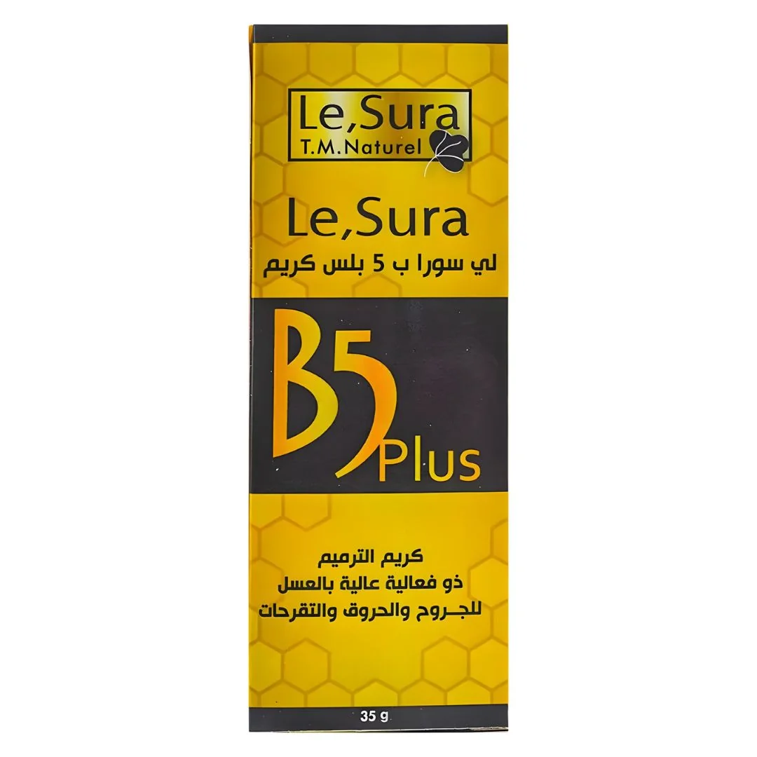 كريم لي سورا بالعسل لترميم الجروح والحروق والتقرحات - 35 غ