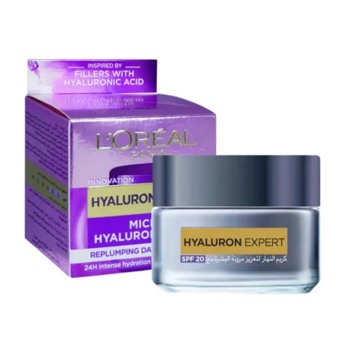 كريم هيالورون إكسبرت النهاري من لوريال باريس (SPF 20) - 50مل