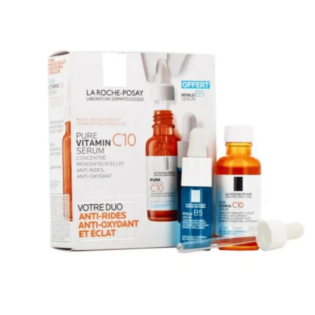 مجموعة سيروم لاروش بوزيه للعناية بالبشرة 