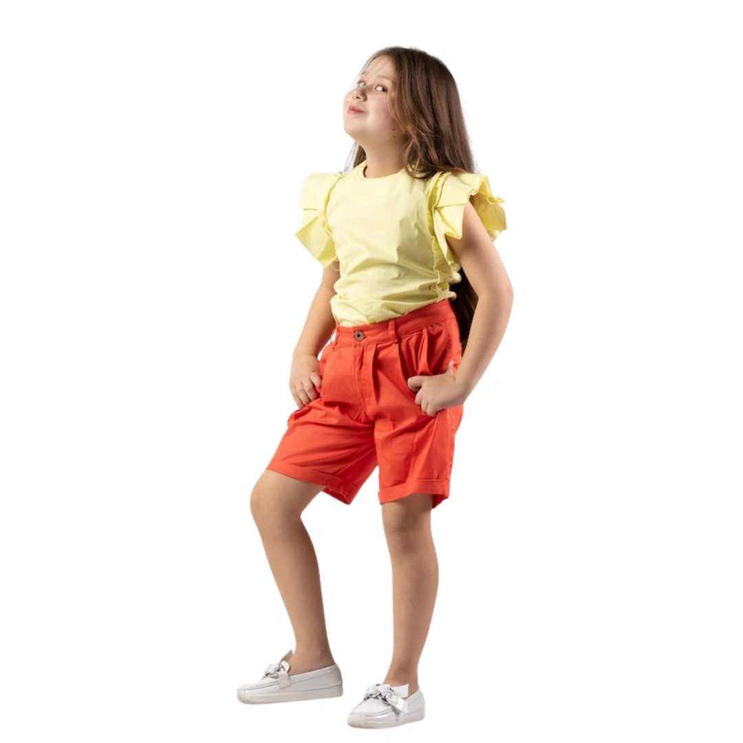 شورت كاجوال بناتي فوق الركبة