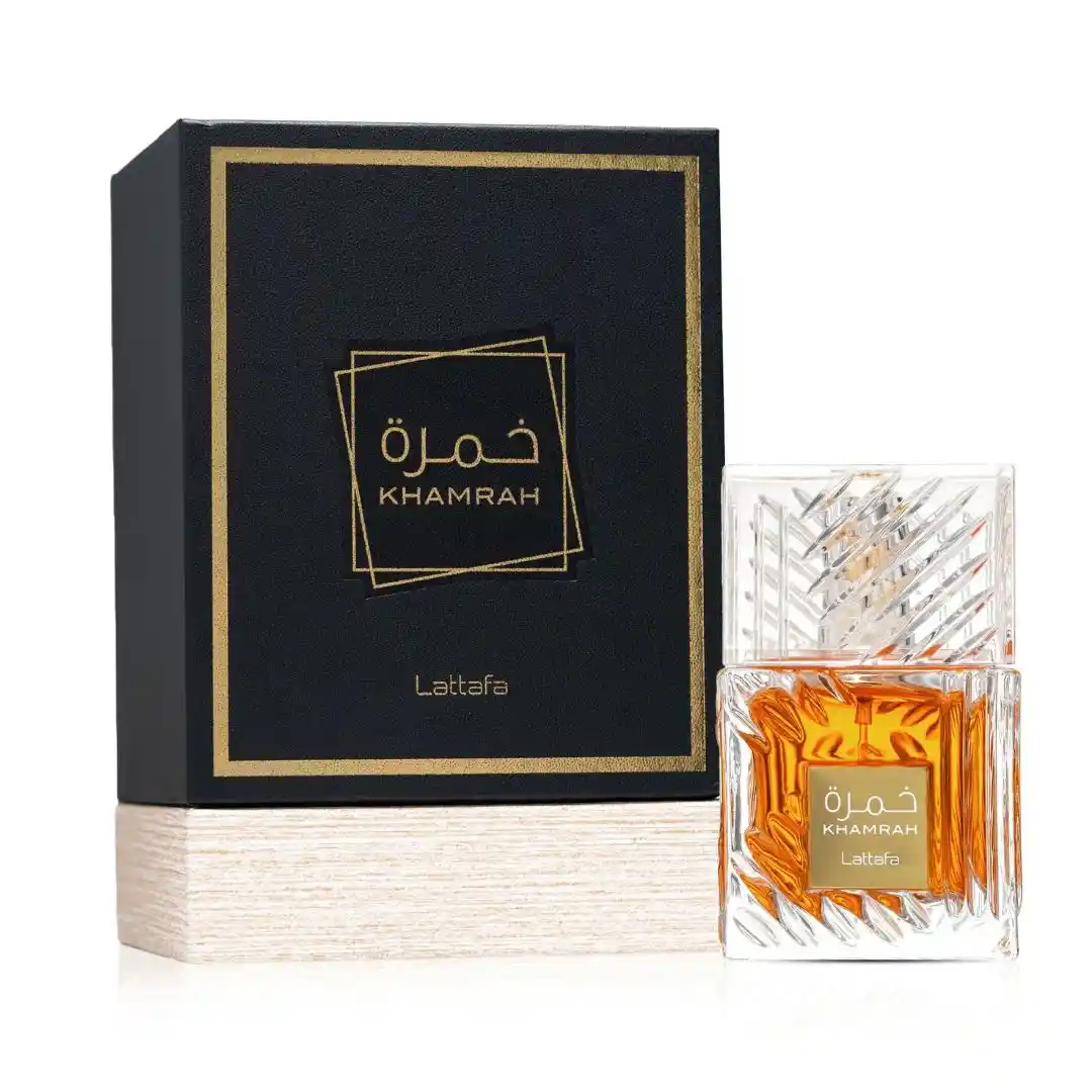 خمرة من لطافة 100 مل إكسير شرقي يجسد فخامة القصور بتركيبة غنية من البرالين والتمر والعنبر للجنسين 