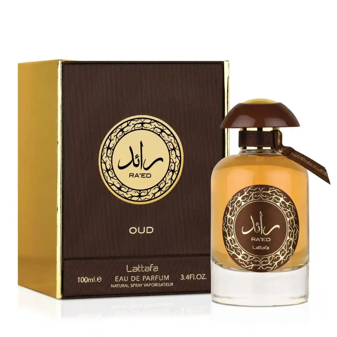 رائد عود من لطافة للرجال 100 مل هيبة الشرق المتمثلة في مزيج جلود فاخرة وعبير العود مع لمسات البخور والزعفران الملكي 