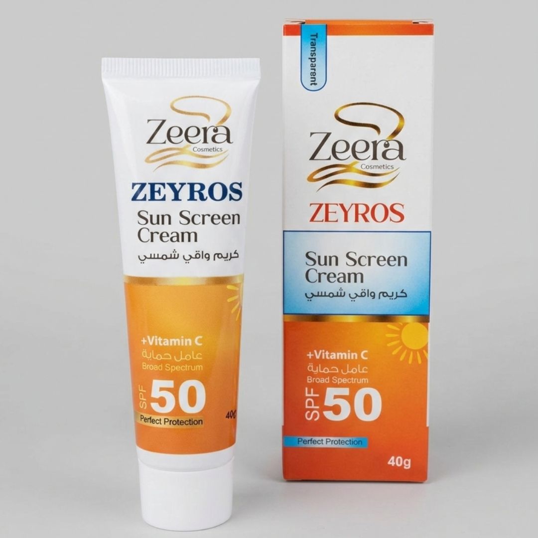 كريم واقي شمس شفاف فائق الحماية SPF 50 من زيرة كوزمتكس