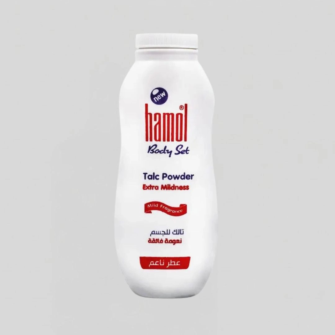 بودرة تالك للجسم من هامول بعطر ناعم مهدئ للبشرة - 150 مل