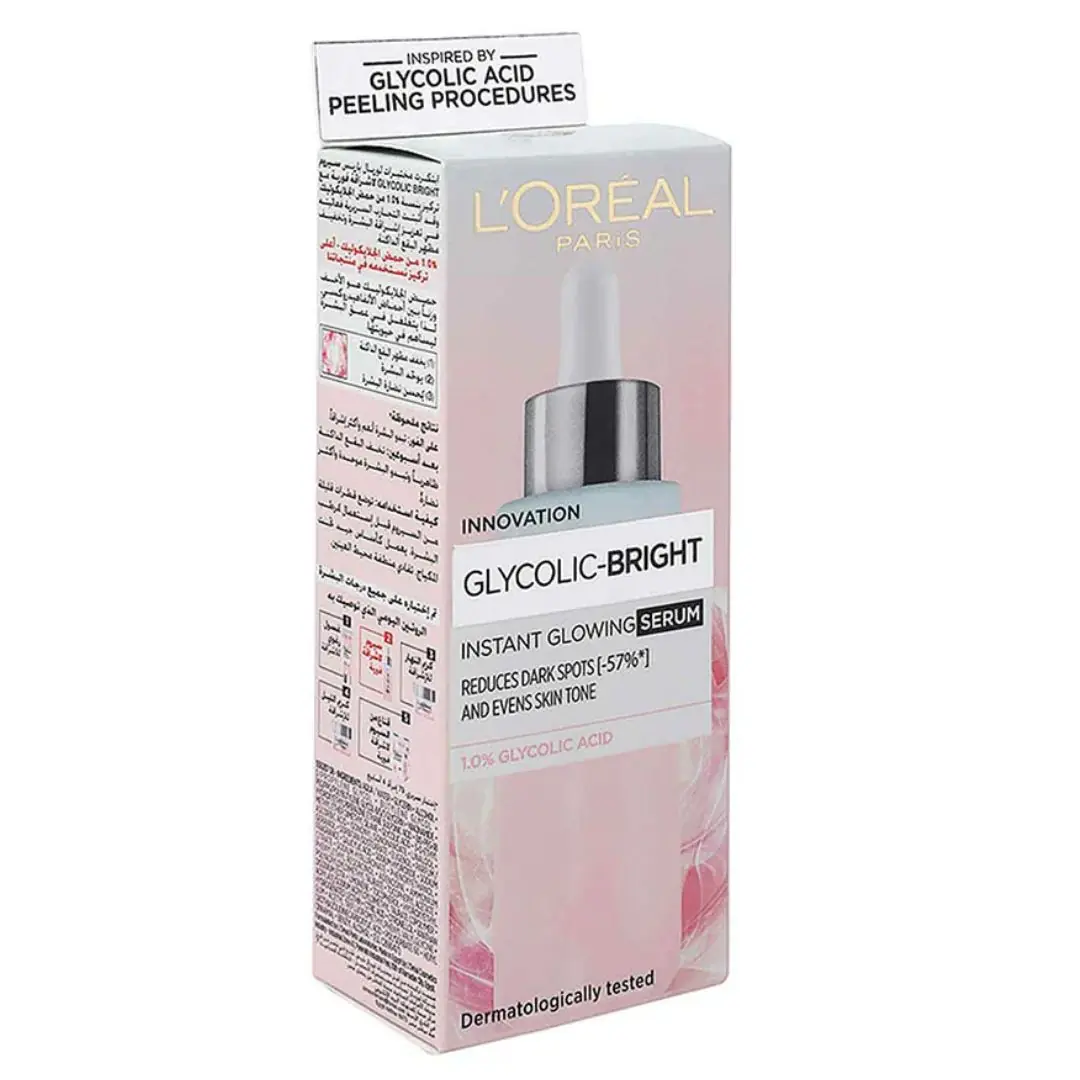 سيروم جلايكوليك برايت من لوريال باريس -15مل
