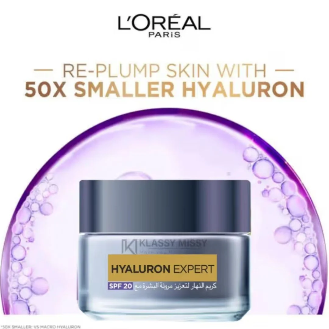 كريم هيالورون إكسبرت النهاري من لوريال باريس (SPF 20) - 50مل