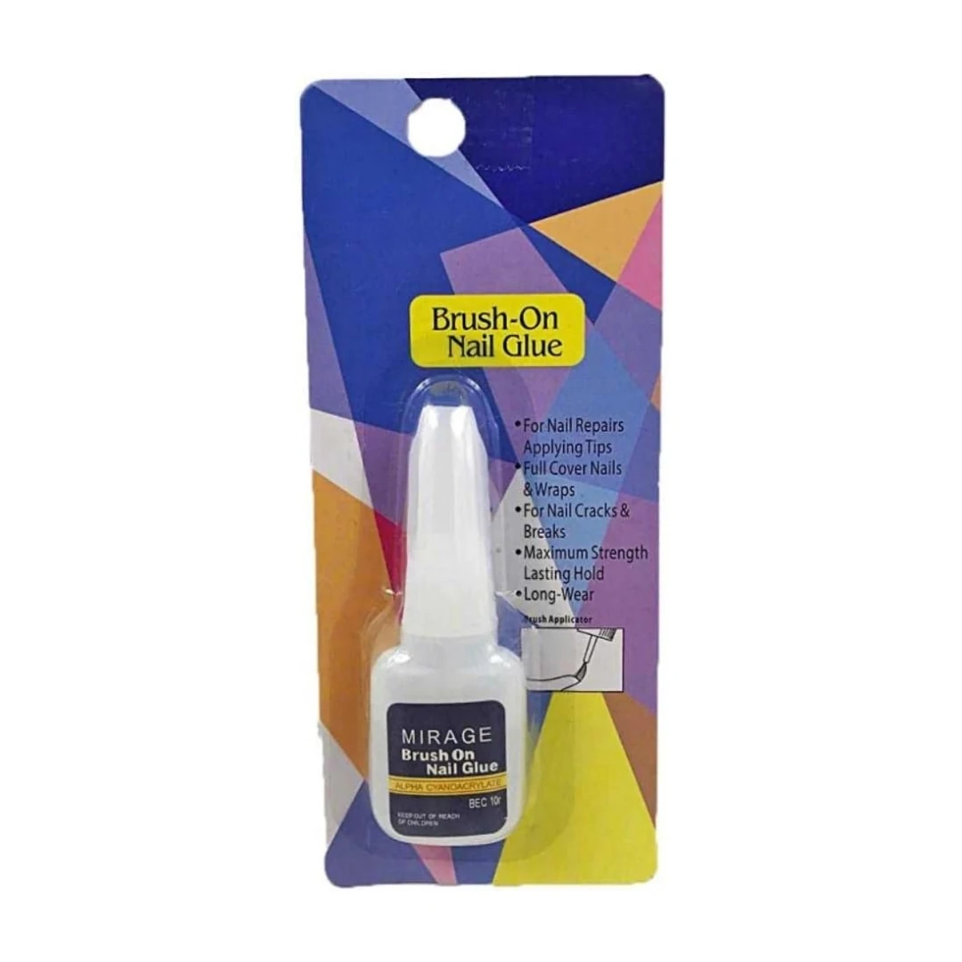 لاصق أظافر بفرشاة من ميريج - 10 غ