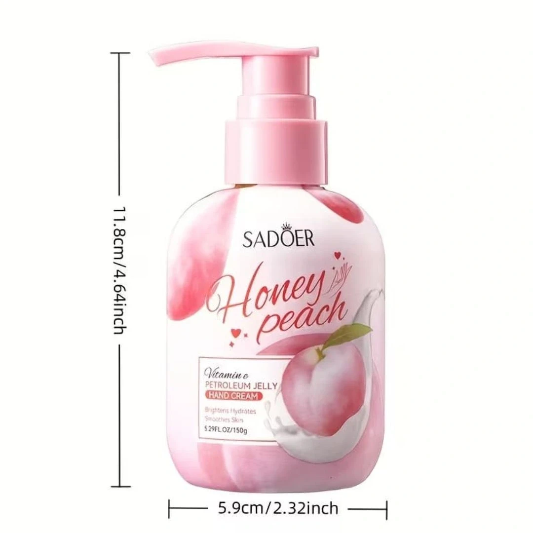كريم اليدين بالعسل والخوخ من سادور - 150 غ