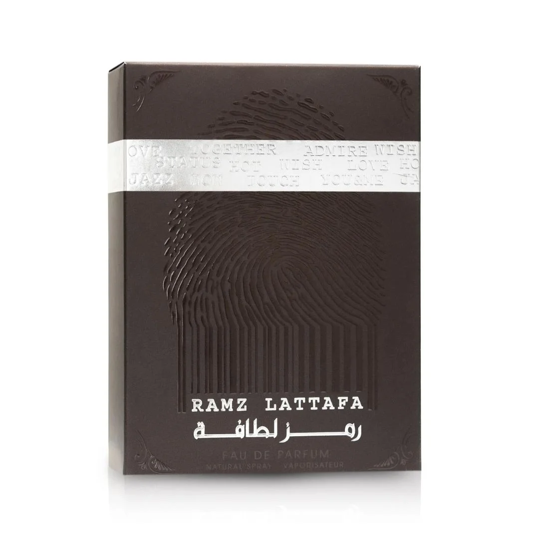 عطر رمز لطافة بلون فضي رجالي - 100 مل