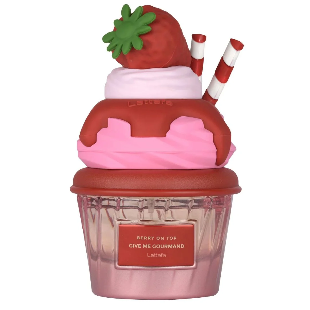 إكسير الأنوثة من لطافة 75 مل مزيج من كب كيك الفراولة والكريمة المرتكزة على المسك