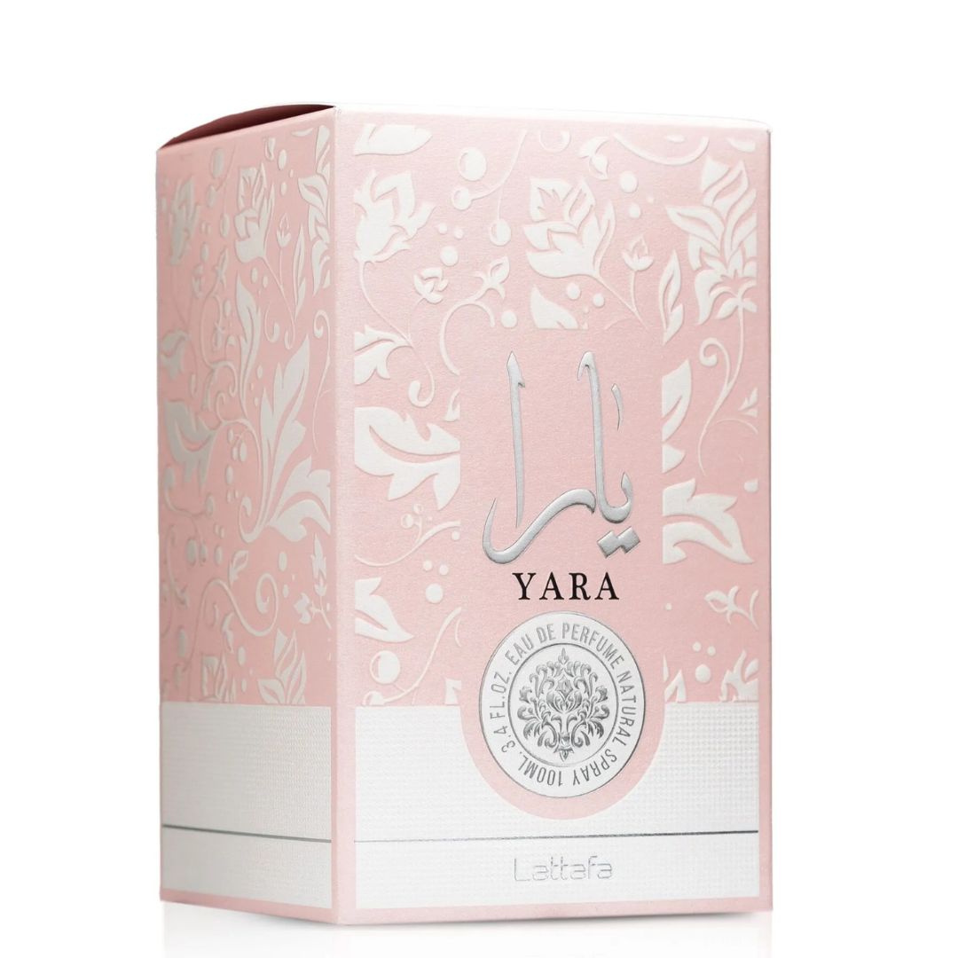 عطر يارا من لطافة  بمزيج اليوسفي المنعش ونوتات الغورماند البودرية