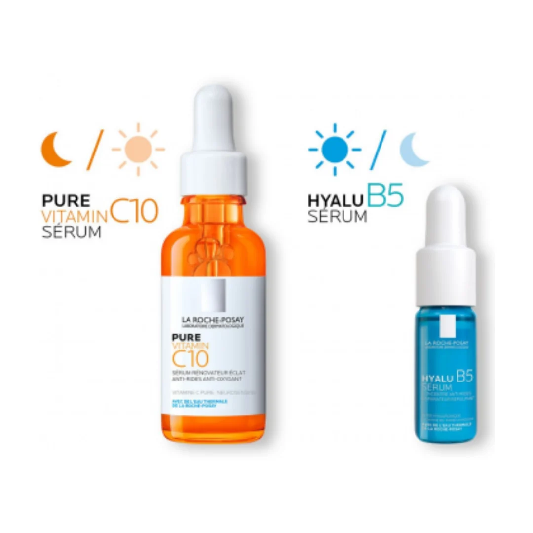 مجموعة سيروم لاروش بوزيه للعناية بالبشرة 