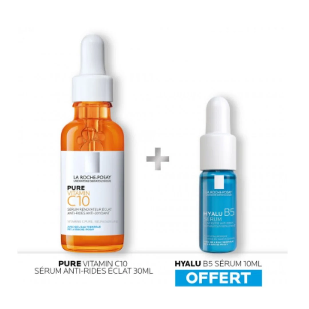 مجموعة سيروم لاروش بوزيه للعناية بالبشرة 