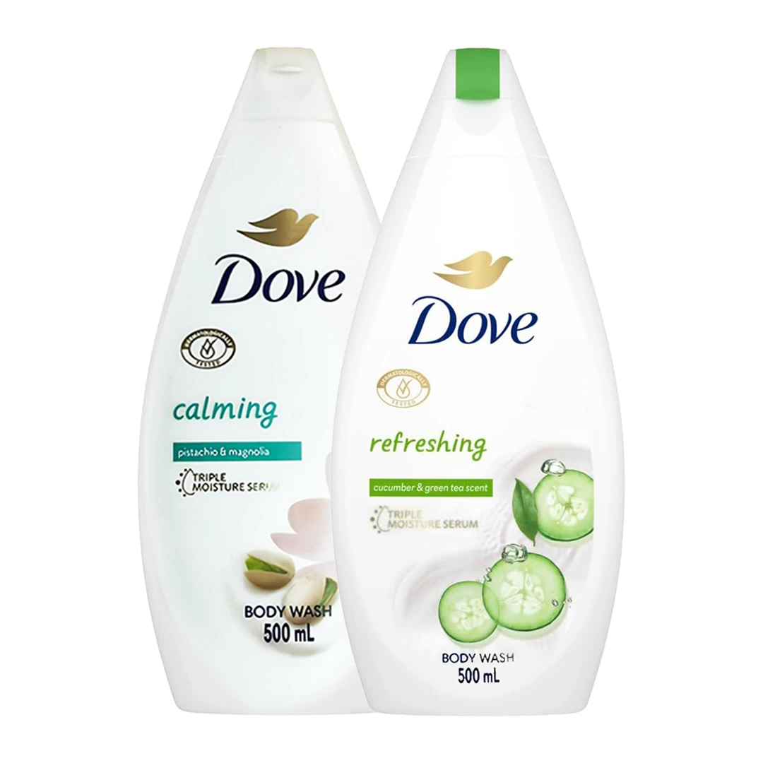 غسول الجسم دوف بتركيبة الترطيب الثلاثي - 500 مل