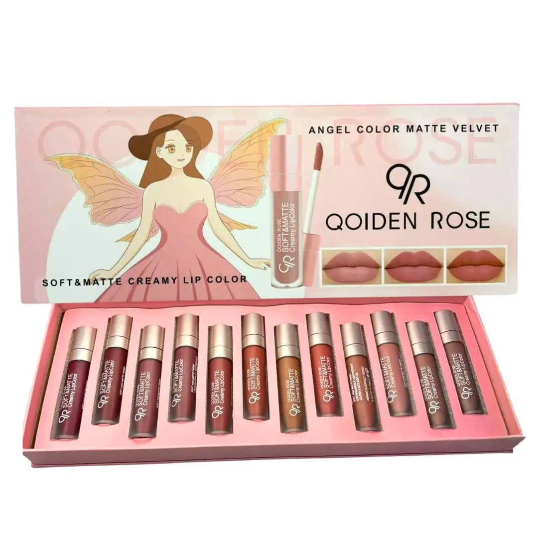 أحمر الشفاه السائل أنجل كولور سوفت أند مات فيلفت من كويدن روز
