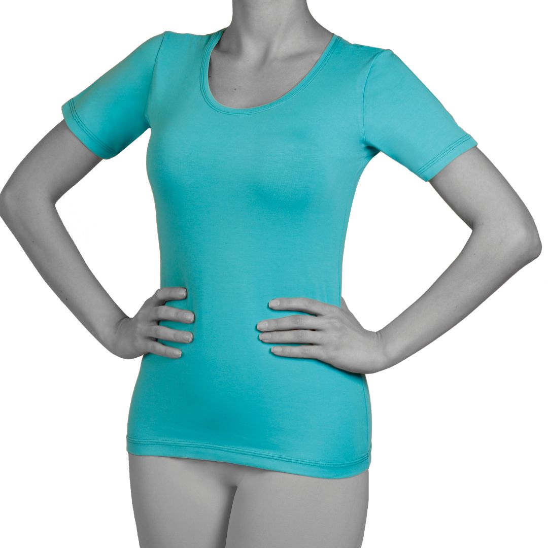 كنزة نصف كم قطن من سوليتير موديل 423