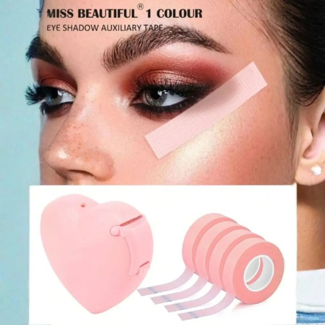 شريط تحديد ظل العين بلون وردي