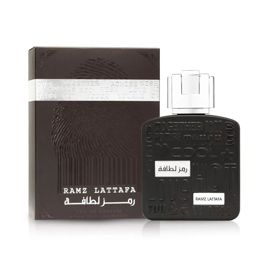 عطر رمز لطافة بلون فضي رجالي - 100 مل