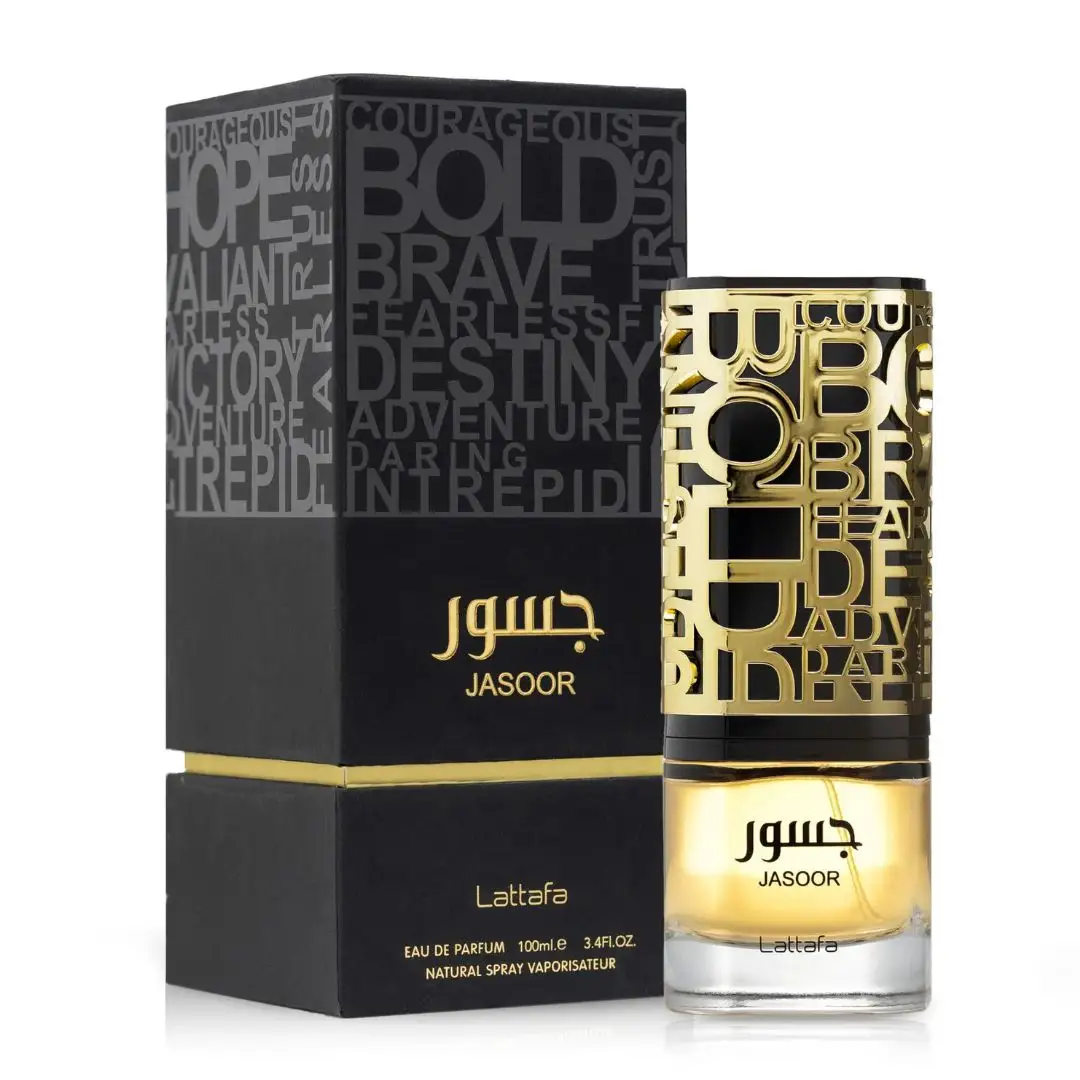 عطر جسور من لطافه 100 مل بمزيج عطري حار يجمع بين الهيل والتبغ والباتشولي