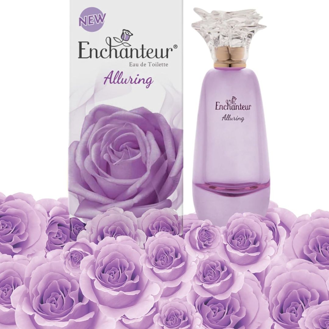 عطر أنشانتر اللورينج يجمع بين عبير الورود المخملية ولمسات دافئة