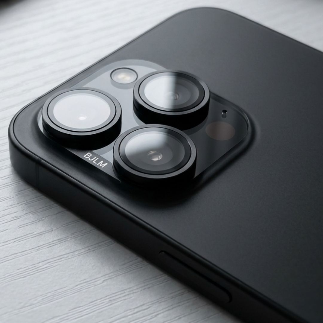 درع الحماية الكريستالي المتكامل لعدسات الكاميرا الايفون فائقة الدقة